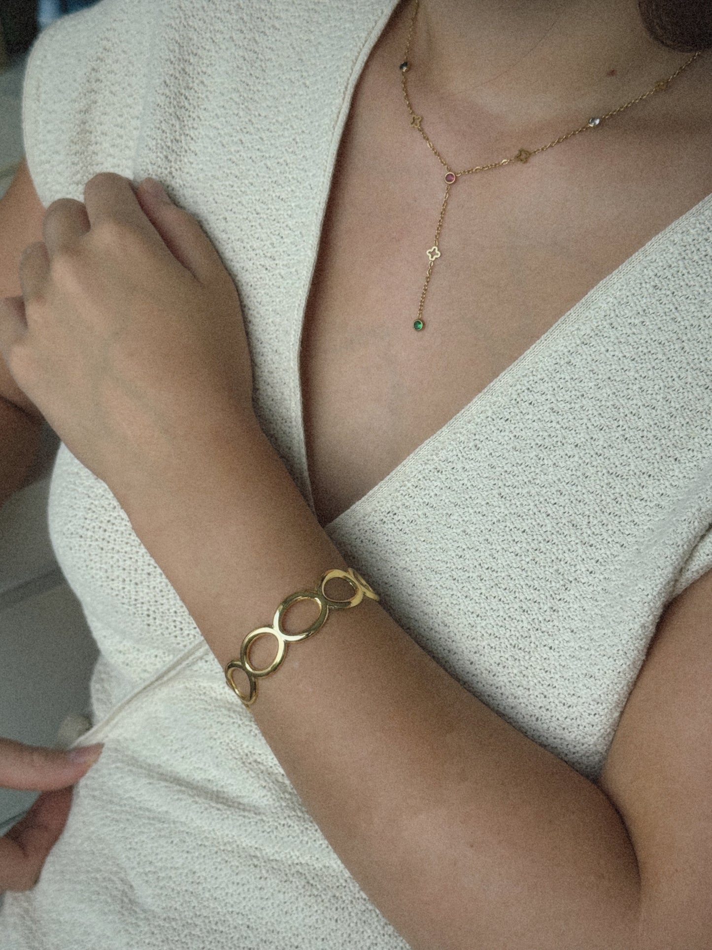 Jonc Olivia | Acier Inoxydable
