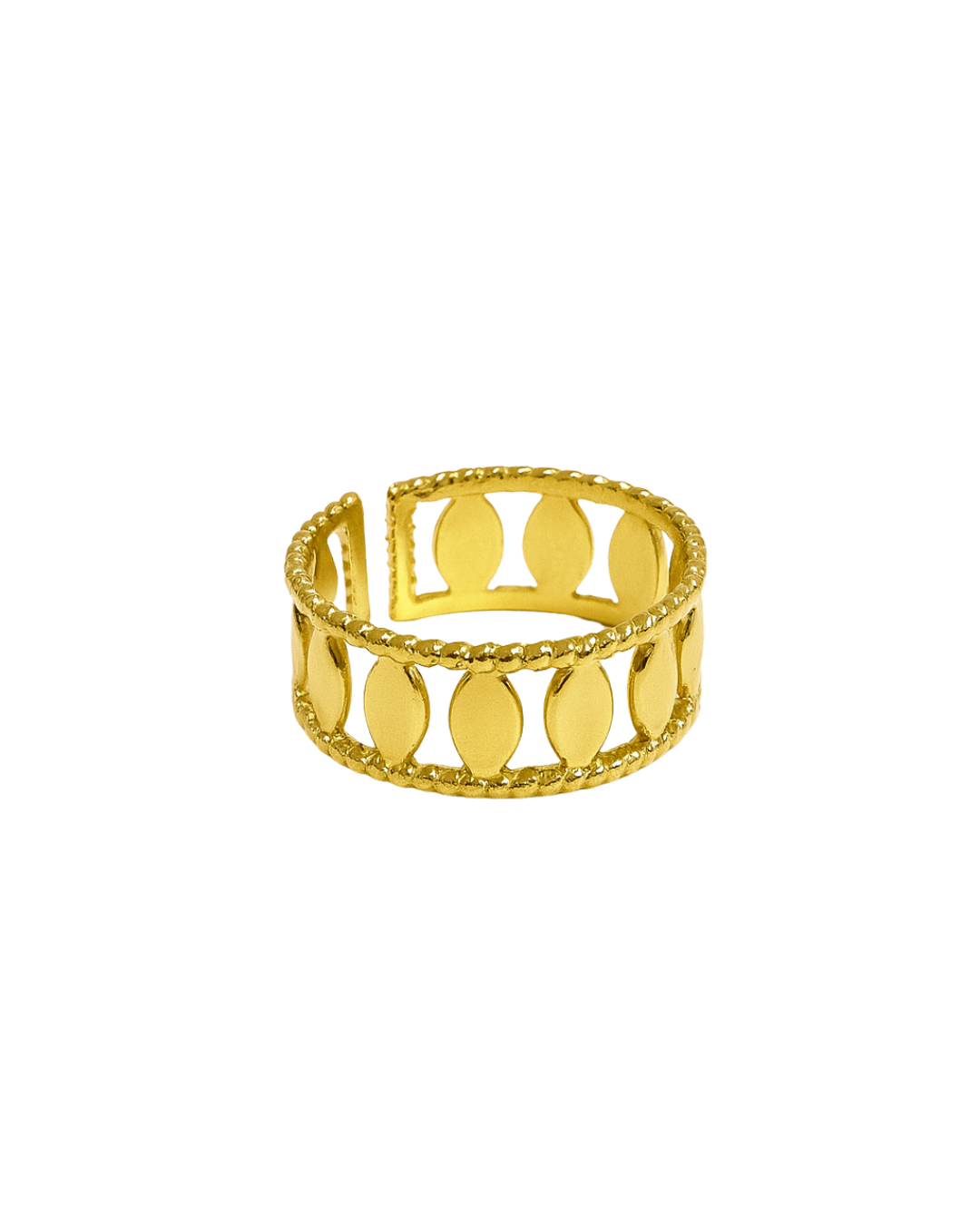 Bague Lys | Acier Inoxydable