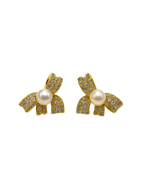 Boucle d'oreille Sony | Argent 925 & Plaqué Or 18K