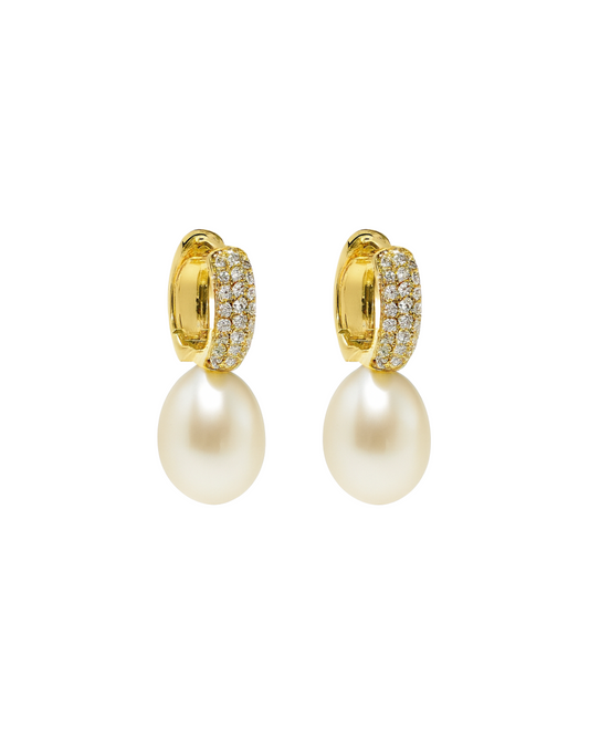 Boucle d’oreille Angel | Argent 925 & Plaqué Or 18K