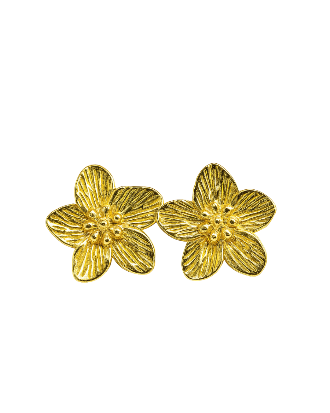 Boucle d'oreille Flora | Acier Inoxydable