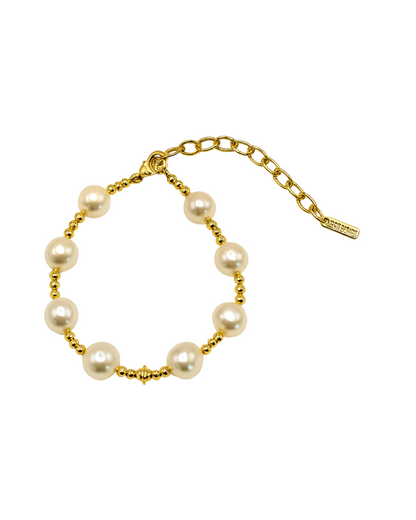 Bracelet Mary | Perles & Plaqué Or 18K