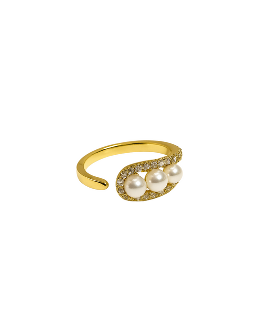 Bague Vanessa perles eau douce