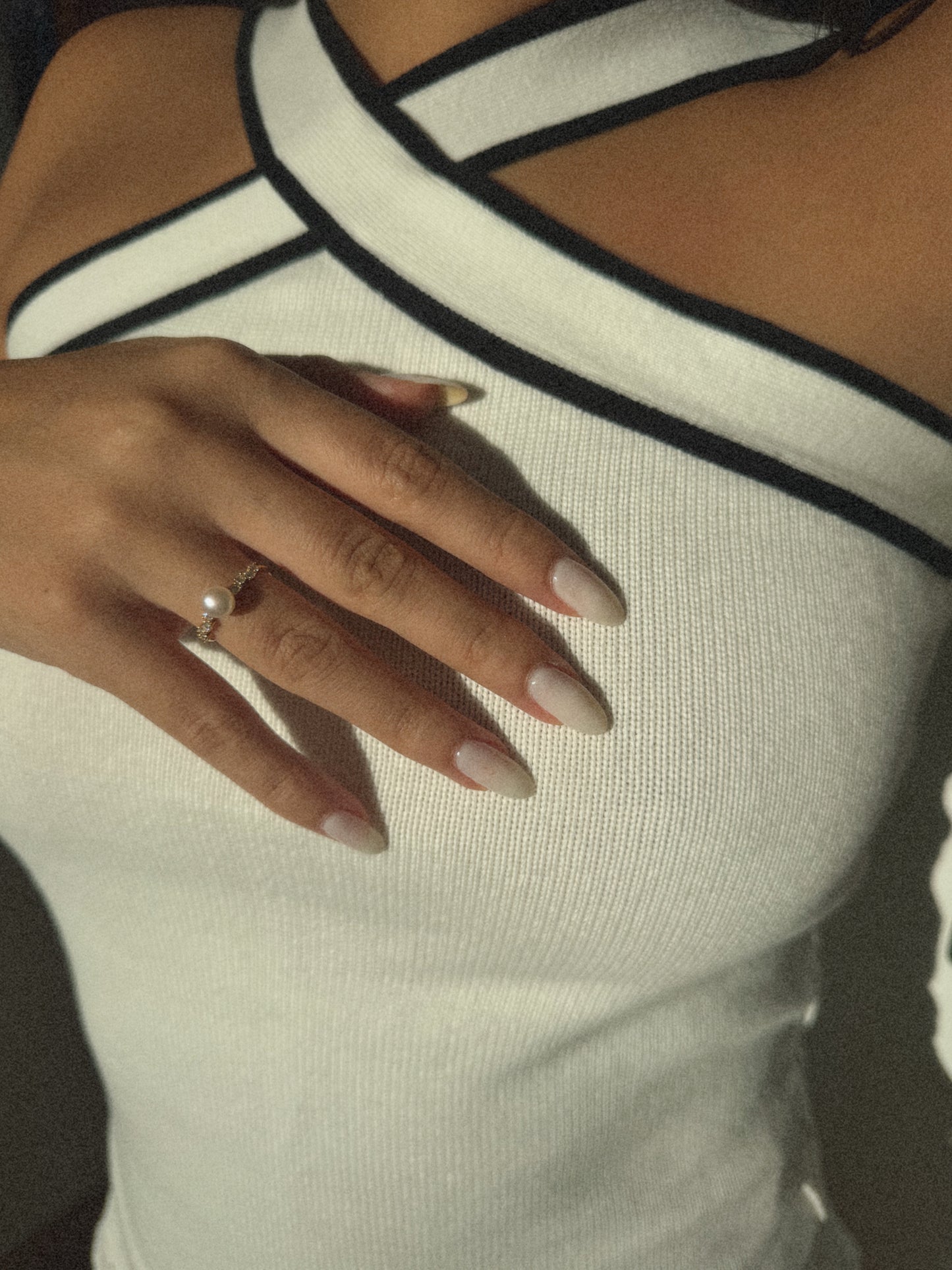 Bague Sofia | Perle & Argent 925 Plaqué Or 18K
