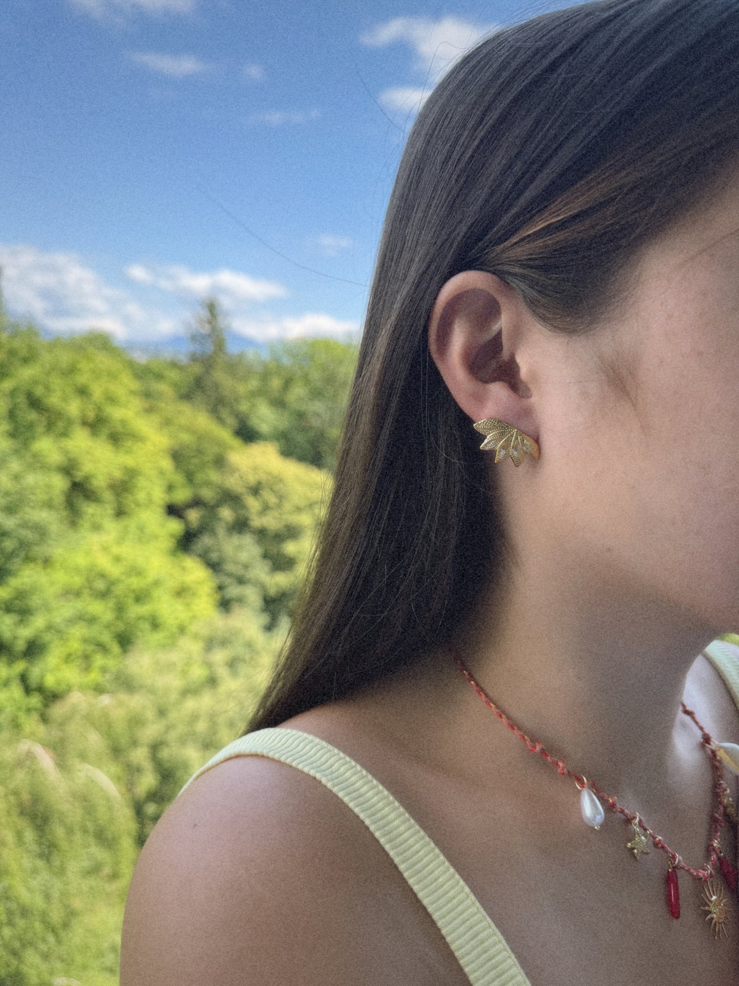 Boucle d'oreille Savannah | Acier Inoxydable