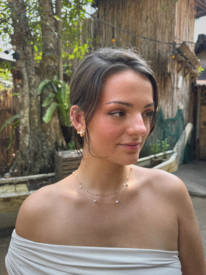 Collier Safir | Argent 925 & Plaqué Or 18K