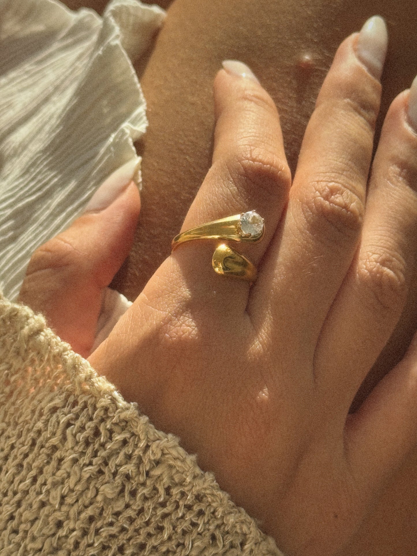 Bague Sirena | Acier Inoxydable