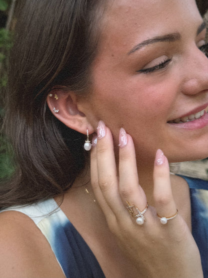 Boucle d’oreille Gold | Argent 925 & Plaqué Or 18K