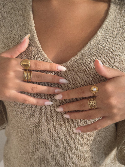 Bague Charli | Acier Inoxydable