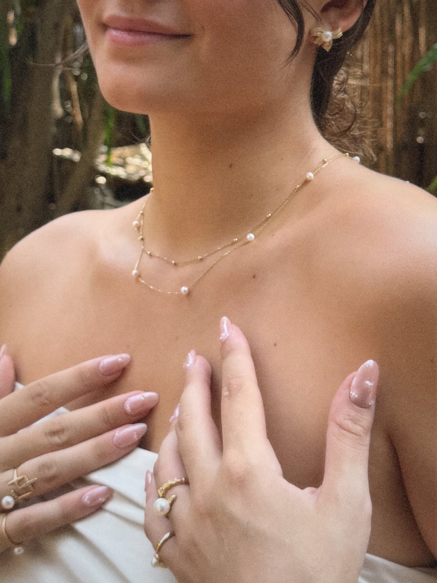 Collier Safir | Argent 925 & Plaqué Or 18K