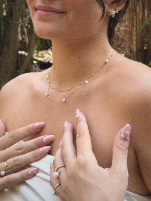 Collier Safir | Argent 925 & Plaqué Or 18K