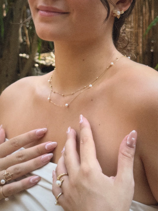 Collier Safir | Argent 925 & Plaqué Or 18K