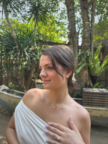 Collier Safir | Argent 925 & Plaqué Or 18K