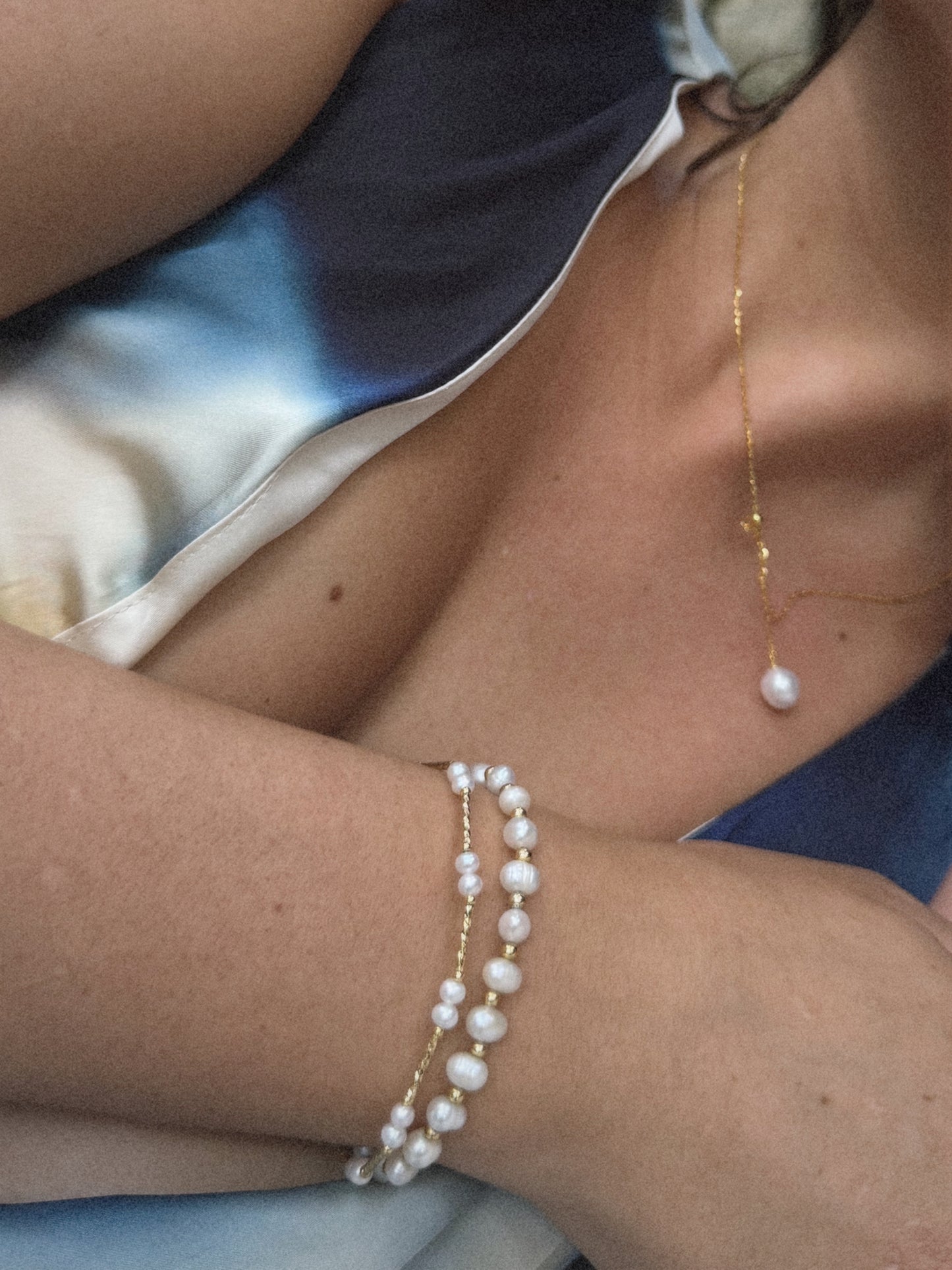 Bracelet Léa | Perles & Plaqué Or 18K