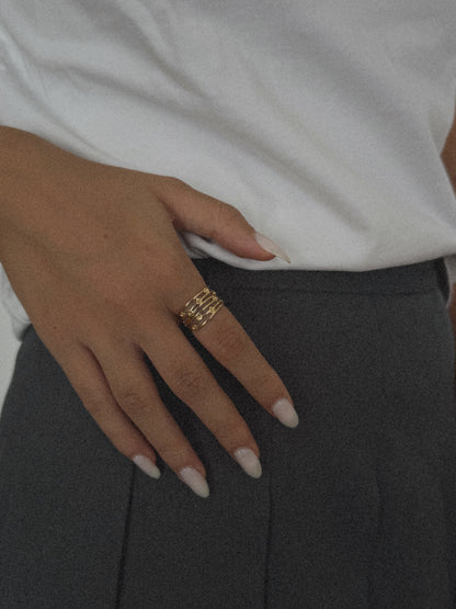 Bague Assia | Acier Inoxydable