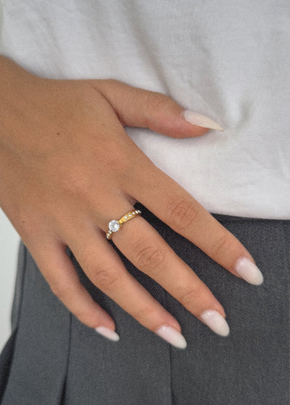 Bague Iris | Acier Inoxydable